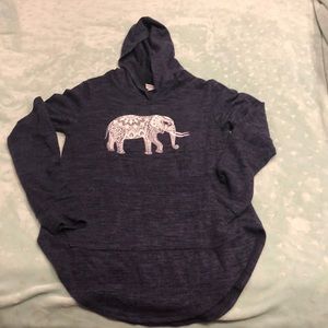 Elephant Tunic Hoodie
